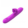 Wibrator-Angelia, USB 3 functions of thrusting / 20 vibrations Purple